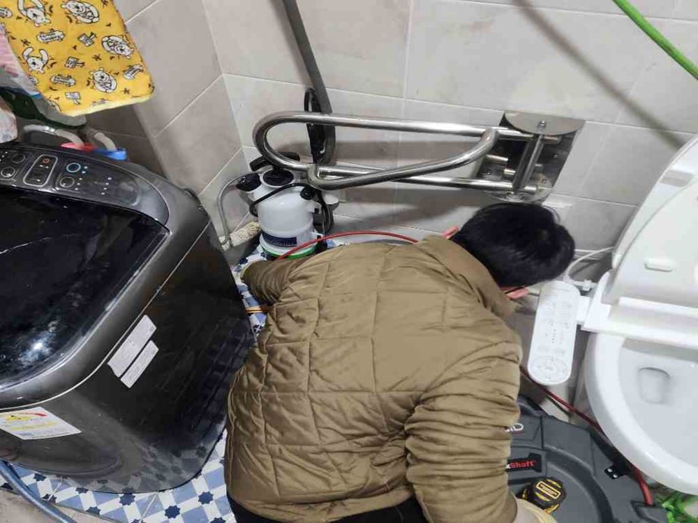 양주 욕실·세탁기 배수 막힘 작업